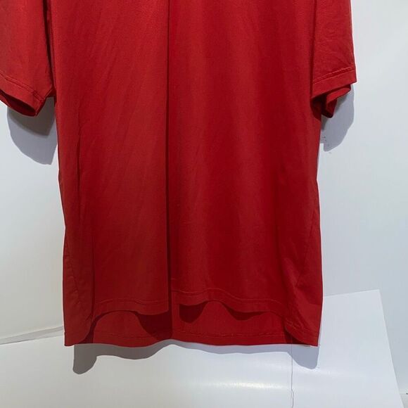 Head Men's Red Collared Short Sleeve Stretch Golf Polo Shirt Size Large - Picture 2 of 11